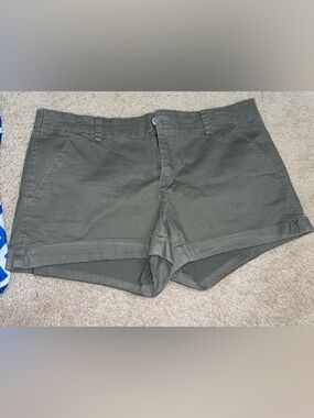 Aeropostale Olive Green Women's Cotton Shorts sz12